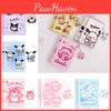 Stylish Anime Cartoon Print Wallet Mini Card Holder Easy Snap Closure Gender-neutral