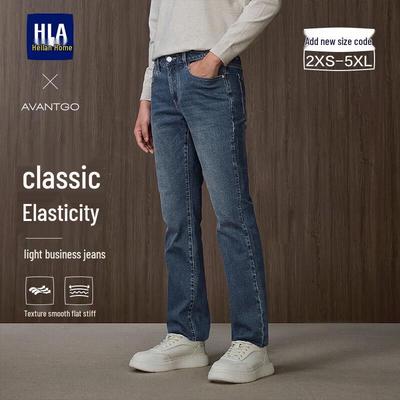 HLA Jeans Classiques Légers Business Micro-Stretch pour Homme