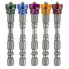 Five-Color PH2 Phillips Magnetic Ring Bit for Electric Screwdrivers (65/50mm)