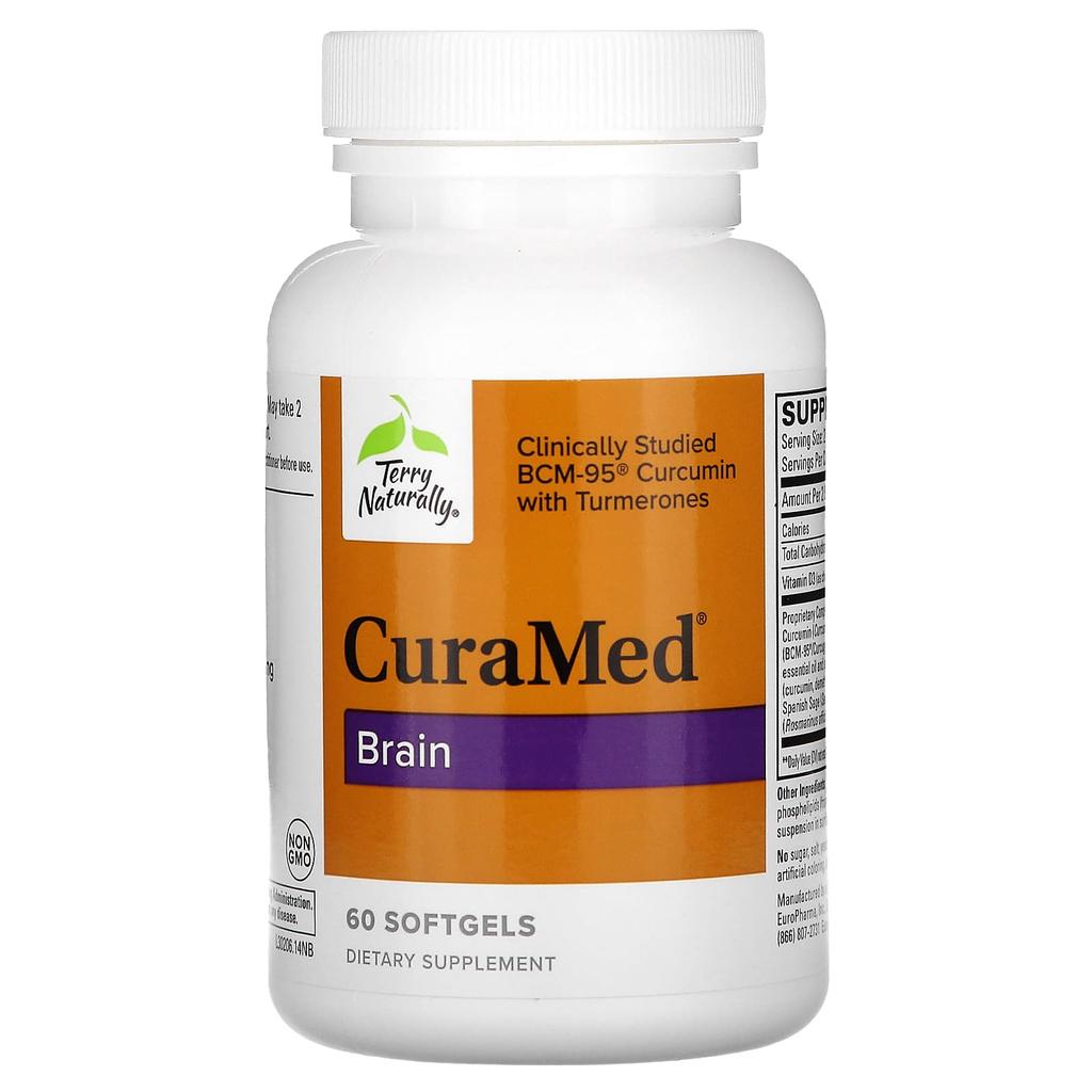 Curamed, Brain, 60 Softgels