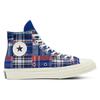 Converse Chuck 70 High 'Rush Blue' (Unisex) Rush Blue / University Red Canvas Shoes 166849C