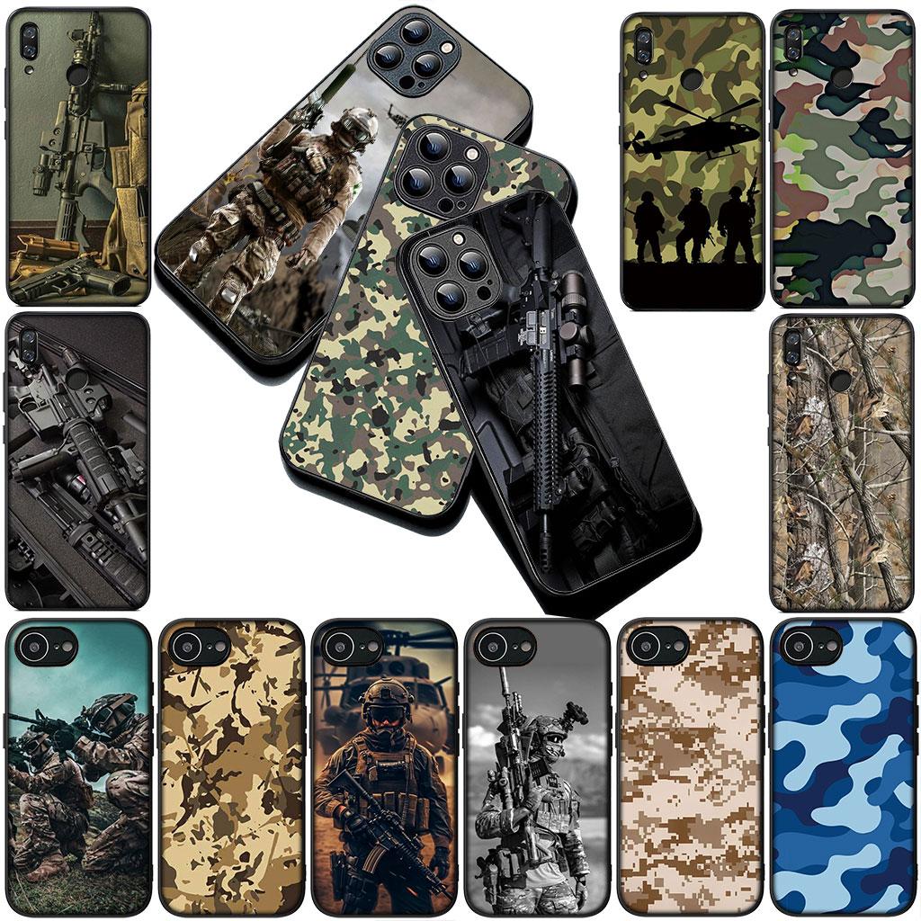 Camo Military Army Camouflage Special Forces Cover for Motorola Moto G55 G45 G75 G85 G13 Edge 50 30 Fusion 40 NEO Ultra Pro Case