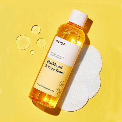 Manyo Factory Blackhead & Pore Toner 210ml, Pore Clearing Solution, Soothing, Korean Cosmetics, Kbeauty, Sample