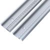 T-Track with Scale for Woodworking - Double Cut Profile Universal with Predrilled Mounting Holes Aluminum T-Slot - Router Track