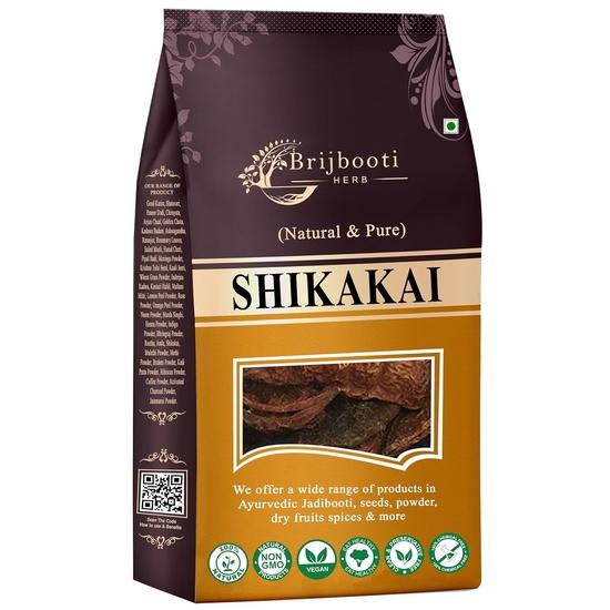 

Birju Mahavir Shikakai Raw - Acacia Concinna 500 Gr, Natural (BMKB-210) 500GM