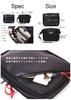SEAL MAX Organizer Shoulder Tablet Motorcycle Bag, Men's, Waterproof, Storage, Bag, PS-215BK