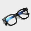 LOOKING4U Neo Retro 6810R Low Classic Horn-Rimmed Glasses C1 BLACK