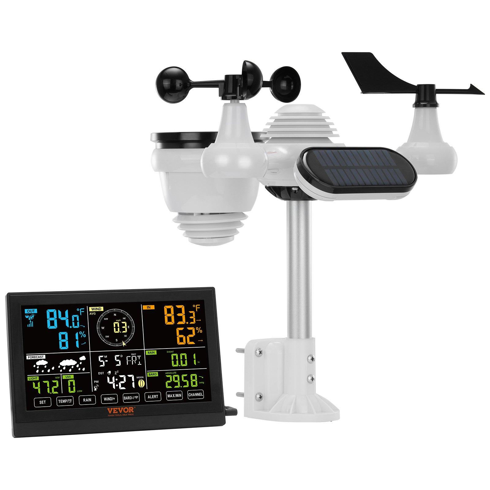 VEVOR 7-in-1 Wireless Weather Station, 19