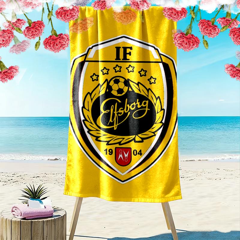 If Elfsborg Print Beach Towel Large Soft Quick Dry Towel For Beach Camping Swimming