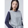 Benetton Frill Hem Knit Vest Bakv05611