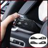 ABS Carbon Fiber Car Turn Signal Wiper Lever Switch Trim Cover For BMW 1 3 5 7 Series X1 X3 X4 X5 X7 F20 G20 G01 G02 G05 G06 G07