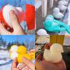 1/4pcs Snowball Clip Maker Children Toys Outdoor Fun & Sports Dropship Party Game Winter Creative Snowball Toys for Kids Adult