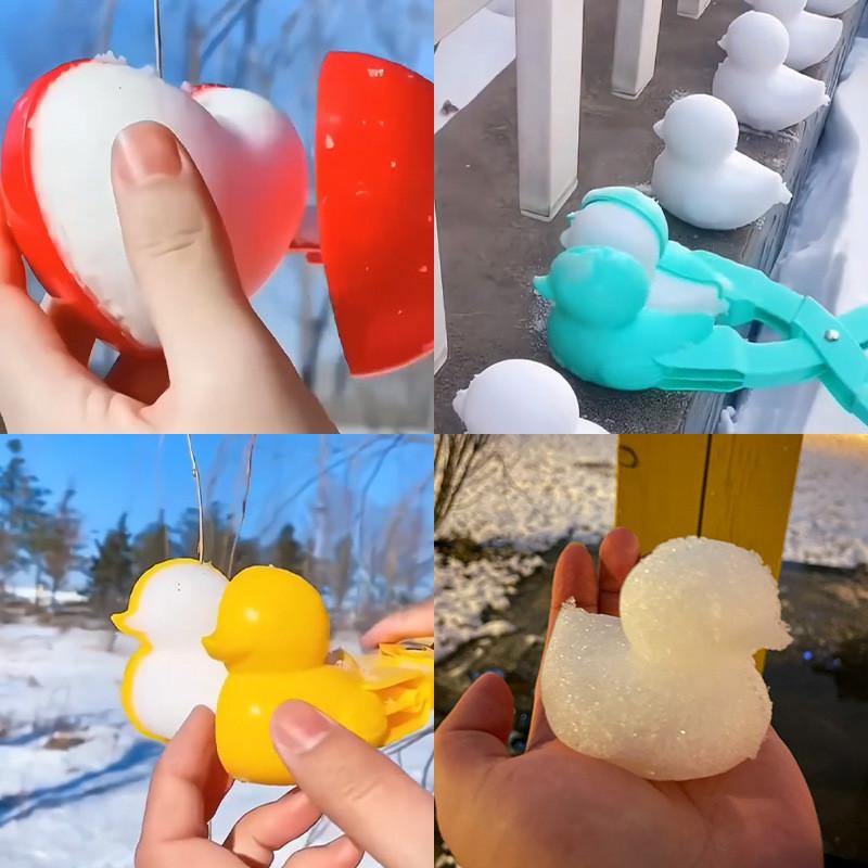 1/4pcs Snowball Clip Maker Children Toys Outdoor Fun & Sports Dropship Party Game Winter Creative Snowball Toys for Kids Adult