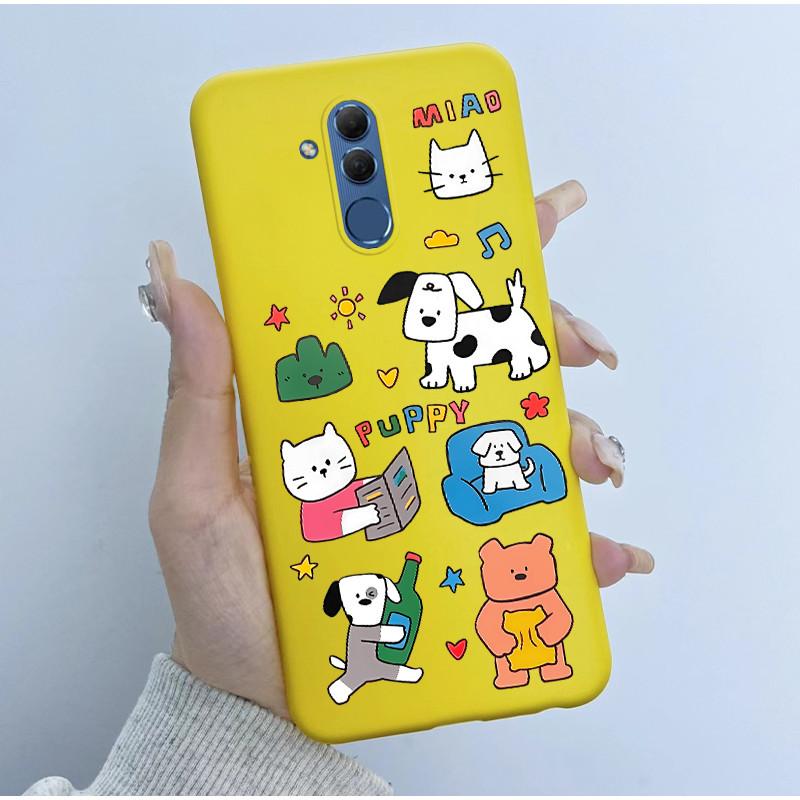 

For Huawei Mate 20 Lite SNE-LX1 Case Soft TPU Silicone Cover Cute Astronaut Panda Phone Case Maimang 7 Mate20 Lite Coque Funda Huawei Maimang 7