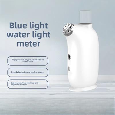 Gospodarstwo Domowe Przenośne Ręczne Do Twarzy Niebieskie Światło Hydrometr Głębokie Dno Mięśni Nawilżające Serum Wprowadzane Do Wysokociśnieniowego Miernika Iniekcji Tlenu