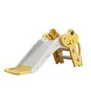 Toddler Slide Folding Plastic Stable Structure Reliable Protection Kids Climber Slide for Kids Yellow