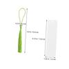 SEWACC Transparent Acrylic X X with Colorful DIY Bookmark Page Markers for Suitable for and Bookmarks, 12.00 1.26 0.04 Inches, Tassels, Kit, 50-Piece