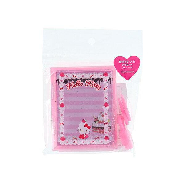 Lockable case memo set Hello Kitty Y2K whip deco series 3 Sanrio characters Sunstar Bungu