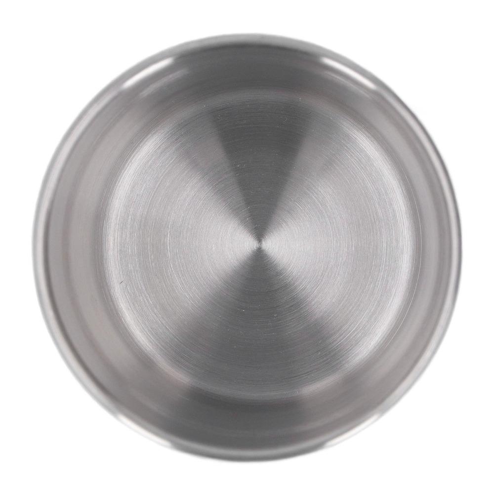 320ml Capacity Stainless Steel Cup White Drinking Cup Small Size Double Wall Cup  Home Use