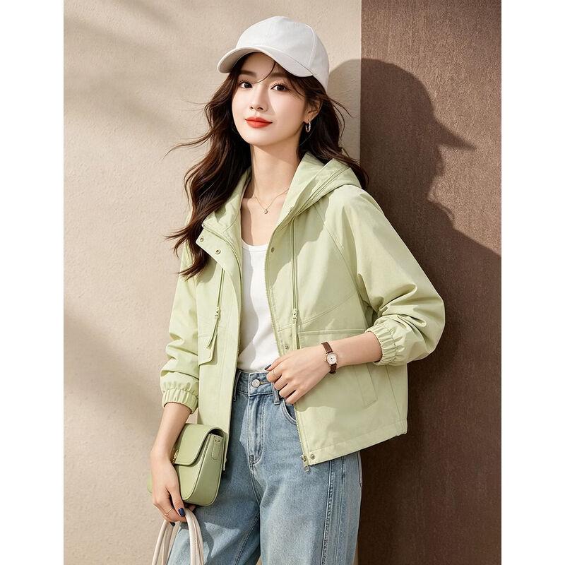 D.F.DEAR Casual Hooded Women's Jacket