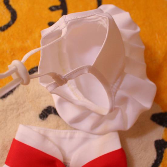 1 Set Pet Hat Soft Buckle Adjustment Funny Comfortable Attractive Dress Up Polyester Chef Appearance Pet Transformation Costume Party Supply