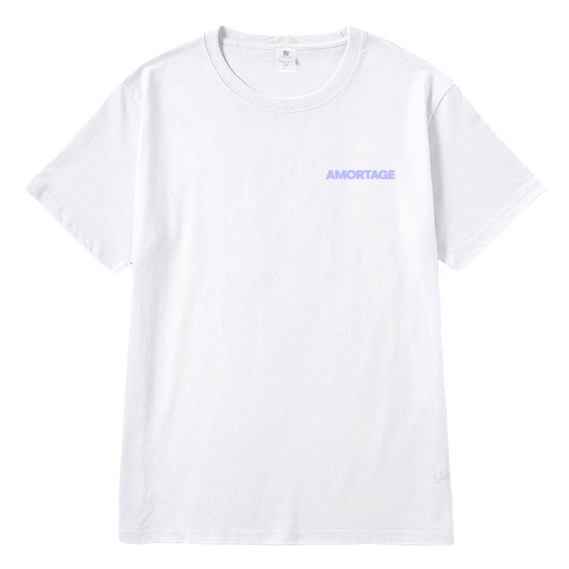 Jisoo 'AMORTAGE' Album Style Unisex Cotton Support T-Shirt