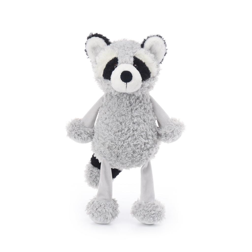 Apricot Lamb Plush Raccoon Toy for Kids, Soft and Cute, Fluffy Raccoon Stuffed Animal for Girls and Boys, 23cm