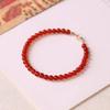 Natural Agate Bracelet Women's 4mm Ultra-fine 3mm Braceletfashion Women Daily Jewelry Gift