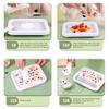 Haushalts-Eiscreme-Pfanne aus Edelstahl, Frittierte Joghurtmaschine, Flachboden-Pfanne, Frittierter Joghurt, DIY-Eiscreme, Mini-Version