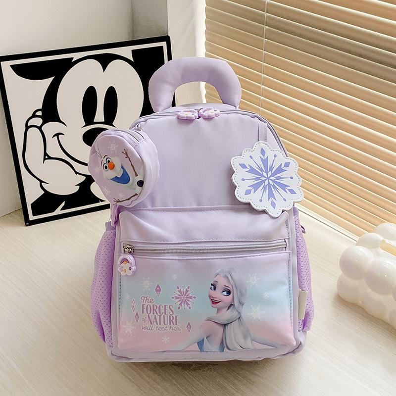 Cartoon Anime Boys And Girls Backpack Kindergarten Elementary School Bag Children'S Backpack