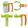 Yousheng Soda Can Holder And Lid for 12oz Cans Reusable Drink Holder with Handle Insulated Soda Beer Holder for Picnics Home