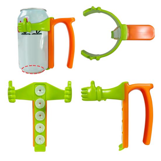 Yousheng Soda Can Holder And Lid for 12oz Cans Reusable Drink Holder with Handle Insulated Soda Beer Holder for Picnics Home