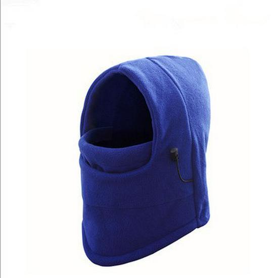 Outdoor Cycling Fleece Balaclava: Windproof, Ear-Protecting, Warm, Snow-Resistant Hat