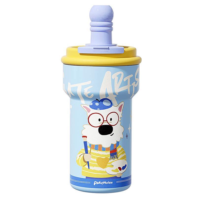 

PAKCHOICE 2025 Stylish Ceramic Insulated Straw Cup