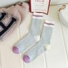 Pure Cotton Middle Tube Socks Thickened Snow Boot Socks Fashion Winter Socks  Gift