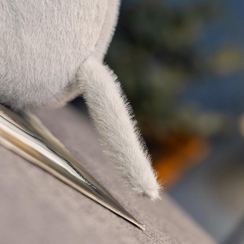 25/40cm Cute Sitting Elephant Plush Toy Lovely Pink Grey Elephant Plushies Stuffed Animal Doll Gifts