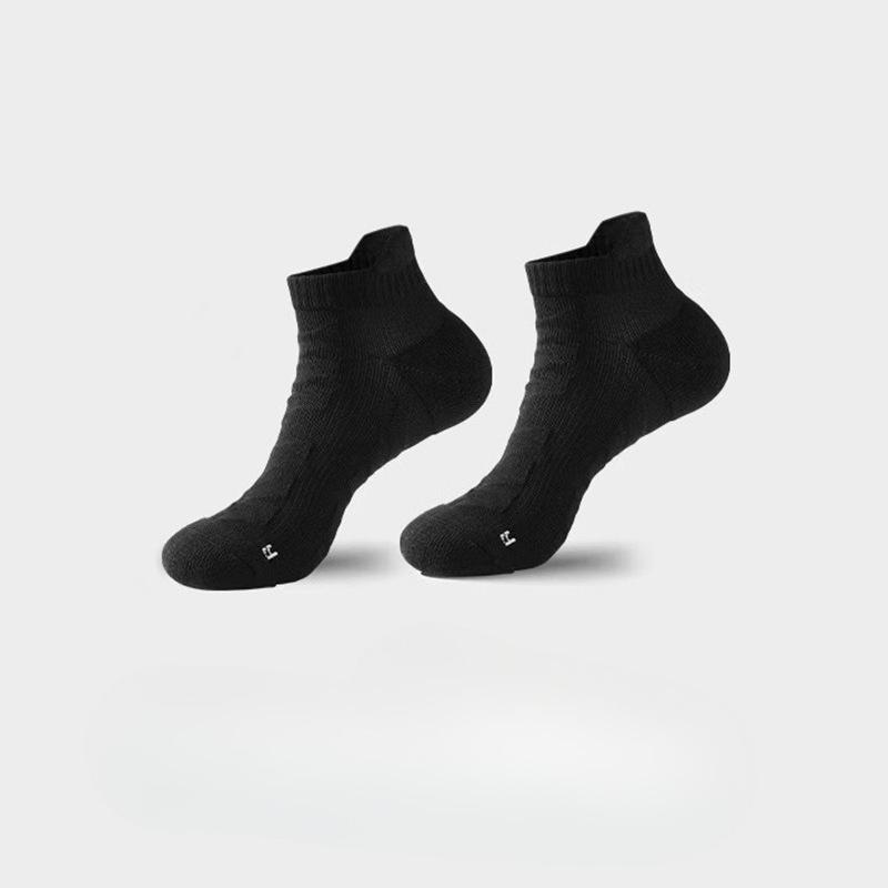 Men's Thick Towel-bottom Sports Socks - Sweat-absorbing, Odor-resistant, Quick-drying Running Socks - Basketball Socks