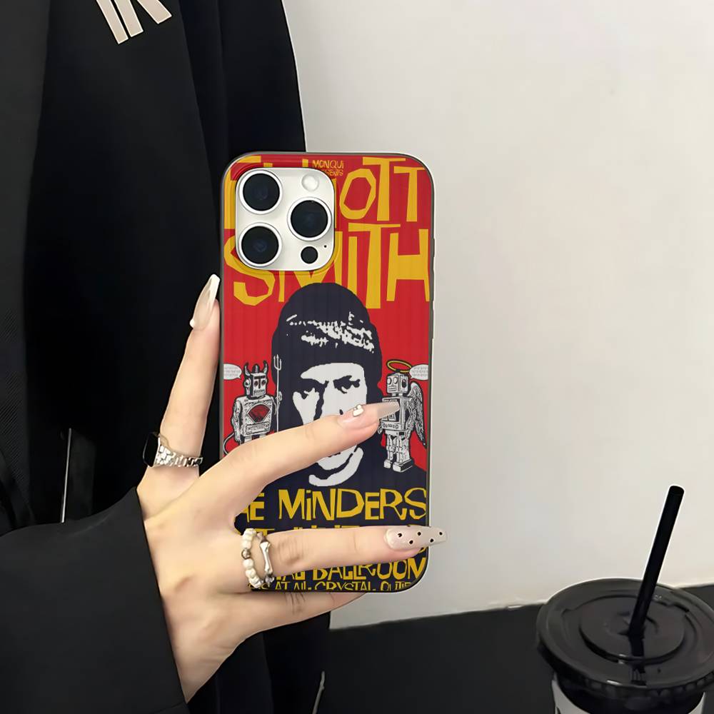 Эллиотт Смит Figure 8 Для IPhone 17 16 15 14 13 12 11 Pro Max Plus Pro Гофрированный Ударопрочный Матовый Чехол для Телефона