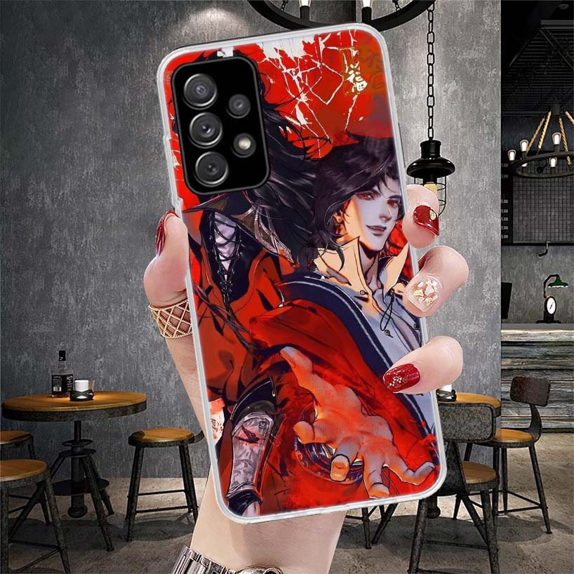 Heaven Official's Blessing Soft Phone Case For Samsung Galaxy S22 S23 S24 S25 Edge S26 Ultra S20 FE S21 Plus + Fundas Coque Gala