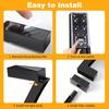 4/6/8Pcs Solar Lights 7-Shape for Garden Lawn IP65 Waterproof Pathway Landscape Lighting 6 LED Auto Dusk to Dawn Solar Ground Light