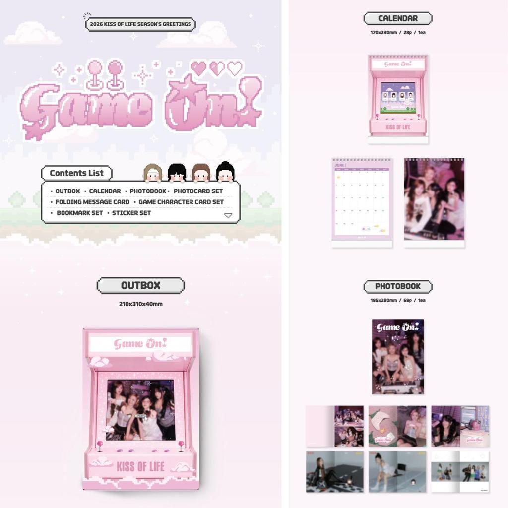 Kiss Of Life 2026 SEASON'S GREETINGS [Game On!]