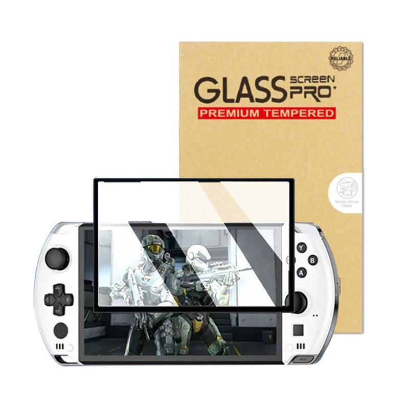 For GPD Win 4 Tempered Glass Films 9H Hardness Protection Cover Film Anti-Scratch Screen Film Anti-Fingerprint Game Accessories