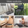 Aufblasbare Donut-Kissen PVC-Stütz-Sitzpolster Tragbare Steißbein-RückenSchmerz-Stuhl Aufblasbares Massage-Sitzkissen für Büro Auto