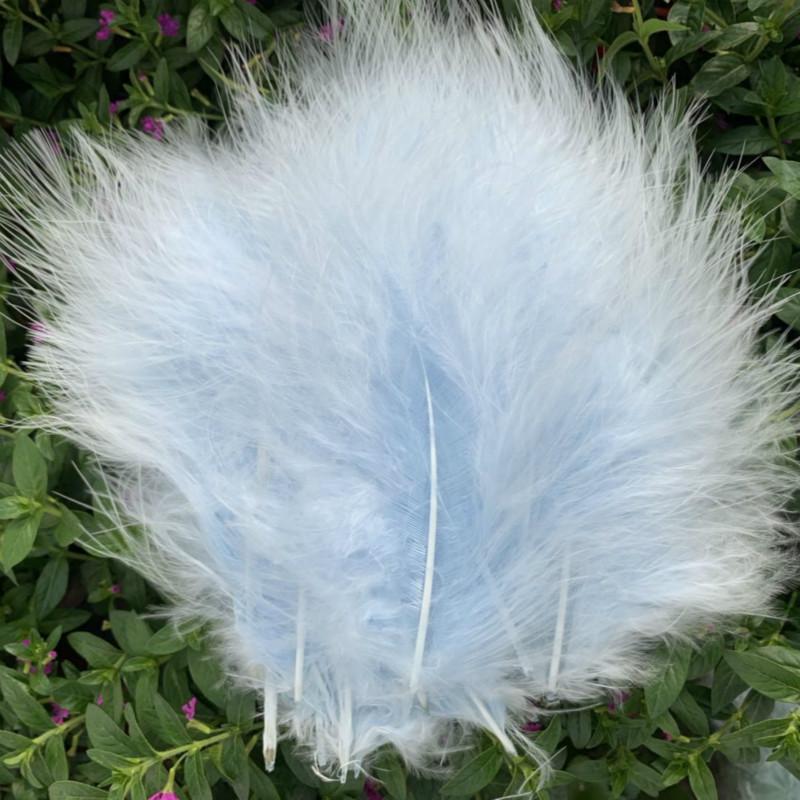 50Pcs Feather Perennial Diy Color Full-Fleece Feather Turkey Feather Jewelry Accessories Materials From 50 Pieces