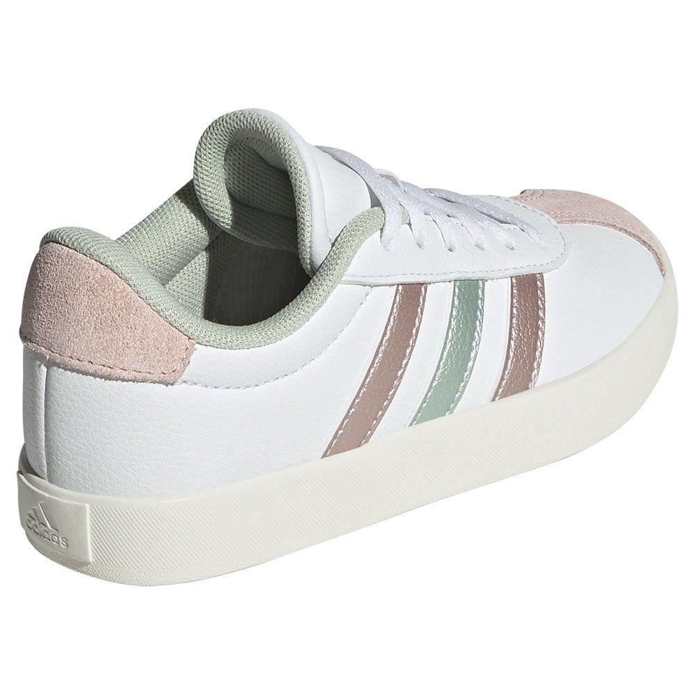 adidas Vl Court 3.0 Sneakers Suede Synthetic White