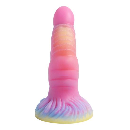 Glow-in-the-Dark Masturbator Silicone Dildo with Ergonomic Curve Body-Safe Realistic Sex Toy for Women Waterproof Quiet Discreet Adult Massager for