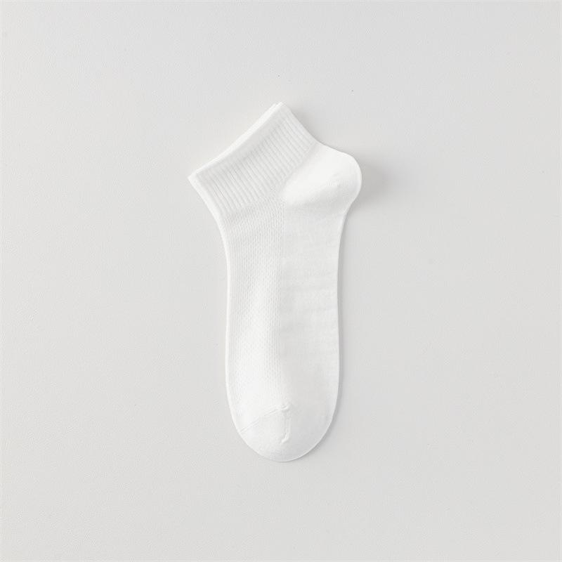 Mulberry Silk Men's Short Socks, Summer Thin Anti-slip and Non-dropping, and Short Anti-odor Men's Shallow Silk Boat Socks