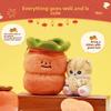 Mofusand Shark Cat Persimmon Head Cover Cat And Peanut Plush Pendant For Kids