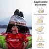 Manchester Customize Your Name Blanket Lightweight Customizable Blanket Warmthful Decor Great for Picnics Living Room Chair Bed All-Season Use