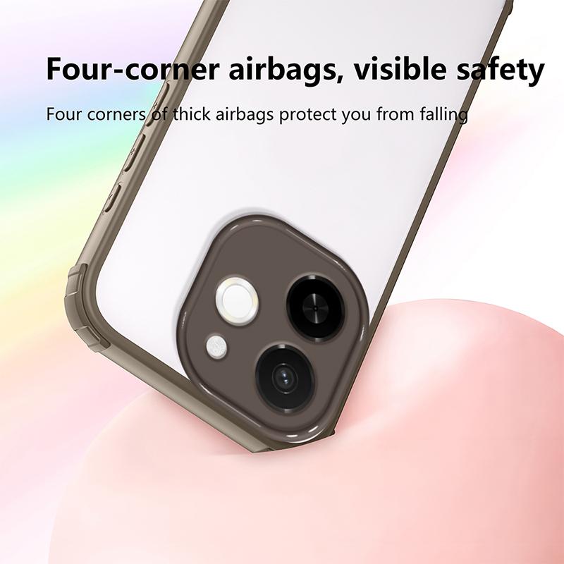 Luxury Transparent Shockproof Armor Case for Tecno Spark 20 20C Spark 40 Pro Plus Clear Bumper Hard Cover for Tecno Spark 40 4G